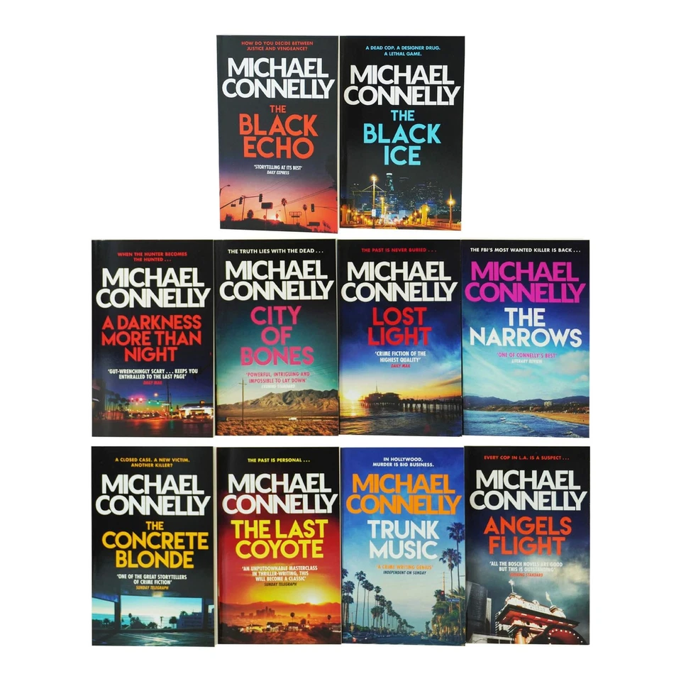 Harry Bosch by Michael Connelly: Books 1-10 Collection Set - Fiction - Paperback - Image 2 of 4