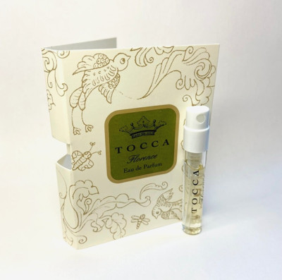 TOCCA Florence EAU DE PARFUM EDP Sample Vial Spray .05oz/1.5mL