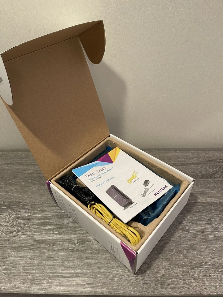 NETGEAR Cable Modem CM600 - Compatible With All Cable Providers DOCSIS 3.0 - Image 4 of 4