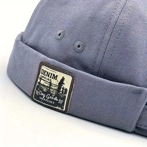 Dome Melon Cap Männer Frauen Mode Vintage Brimless Hut Hip Hop Vermieter Hut - Picture 5 of 12