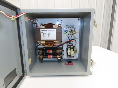 Daykin GPFS-05 GS Stepdown Transformer Disconnect 1kva 1Ph HV 480V LV 120V - Picture 10 of 11