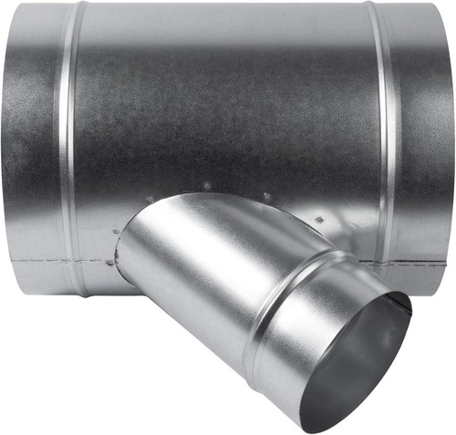 Durable 3-Way Dust Collection Ducting Splitter - 8" to 4" Inch 45-Degree Angle - Picture 4 of 9