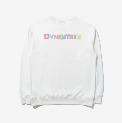 JIN着用★FILA x BTS★数量限定 Dynamite logo sweatshirt BTS X FILA Dynamite Collection JIN Sweatshirt + Photocard +