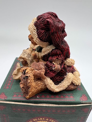 Boyds Bears & Friends Collezione Resina Kringle & Bailey con Lista #2235 Ritirato - Foto 5 di 8