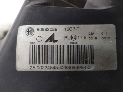 606882089 Faro Izquierdo para ALFA ROMEO 159 (140) 1.9 JTDM 16V Elegante 140235 - Imagen 4 de 10