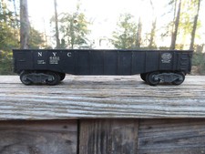 De colección Lionel NYC 6462 Negro Góndola Nueva York Central Tren Vagón Calibre O