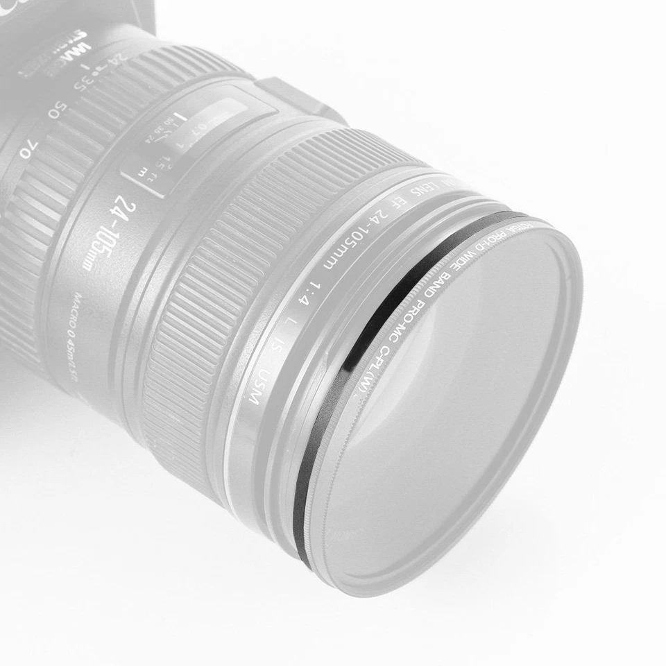 Black 28mm to 55mm 28mm-55mm Step Up Filter Ring Adapter - Image 4 of 4