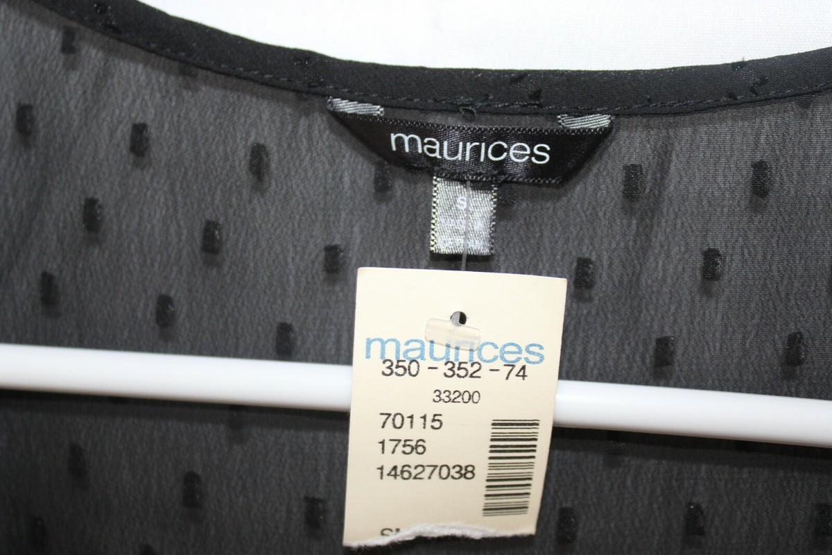 Blouse Femme Maurices Taille S - Polyester Léger, Manches Courtes, Multicolore Géométrique, Occasion Très Bon État