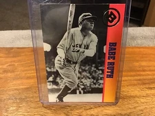BABE RUTH - MLB HOF - 1993 BALLSTREET NEWS CARD - NEW YORK YANKEES - MLB
