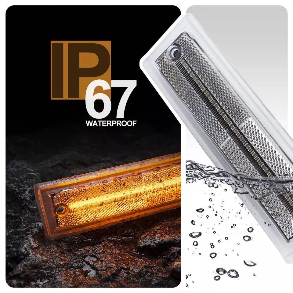 Luz de señalización lateral LED secuencial para camioneta Chevrolet C10 C20 C30 GMC CK 1981-91 Foto 3 de 4