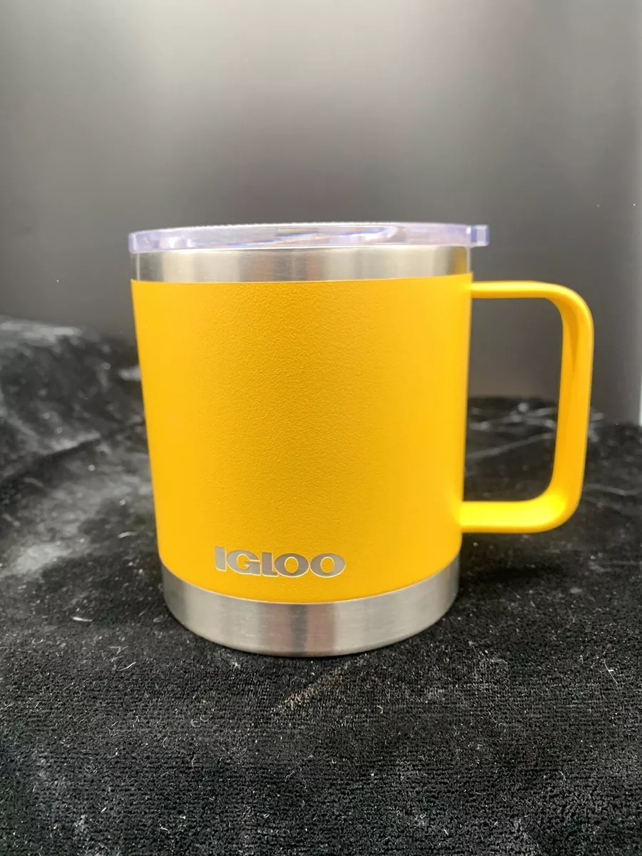 IGLOO Stainless Steel Coffee Mug Cup with Handle, 12 Oz Double Wall  Insulated