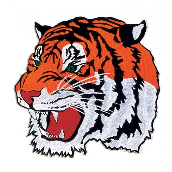 Tiger Martial Arts Patch 9" eBay