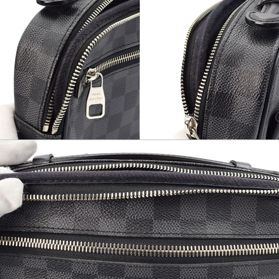 Louis Vuitton N41289 Ambler Damier Graphite 2 Way Bum Bag Louis Vuitton N41289 Ambler Damier Graphite 2 Way Bum Bag
