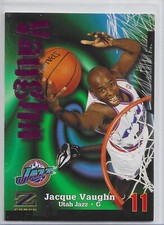 1997-98 SkyBox Z Force Basketball Jacque Vaughn Rookie RC # 115 Utah Jazz