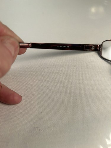 GUCCI GG 2867 LEV Brown/Copper AUTHENTIC FRAMES EYEGLASSES 49-16 - Picture 11 of 11