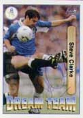 Steve Clarke - Chelsea - signierte Sammelkarte - COA - (9158)