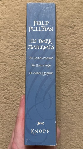 PHILIP PULLMAN His Dark Materials GOLDEN COMPASS Subtle Knife AMBER SPYGLASS TPB - Picture 2 of 8