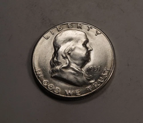 1951-S Franklin Half Dollar * Gem BU * 90% Silver * XH138