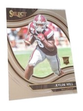 2021 Panini Chronicles Draft Picks Kylin Hill Select Field Level Rookie Card. rookie card picture