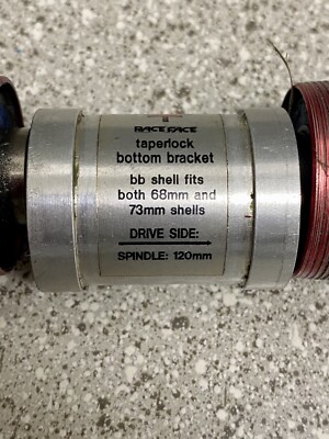 Vintage Race Face Square Taper Bottom Bracket 120 Spindle Length