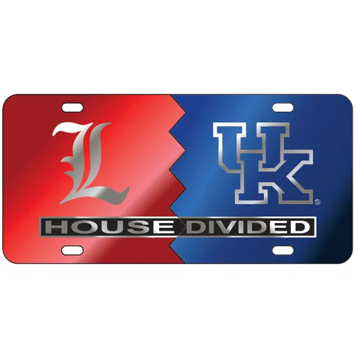LOUISVILLE KENTUCKY HOUSE DIVIDED License Plate / Car Tag eBay