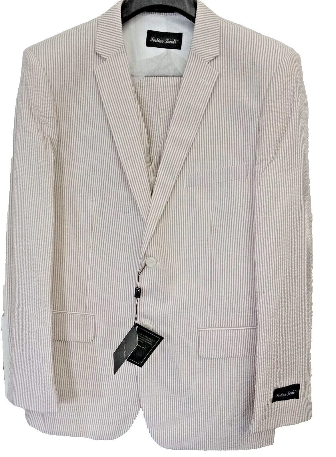 White 46 Size Suits & Blazers for Men