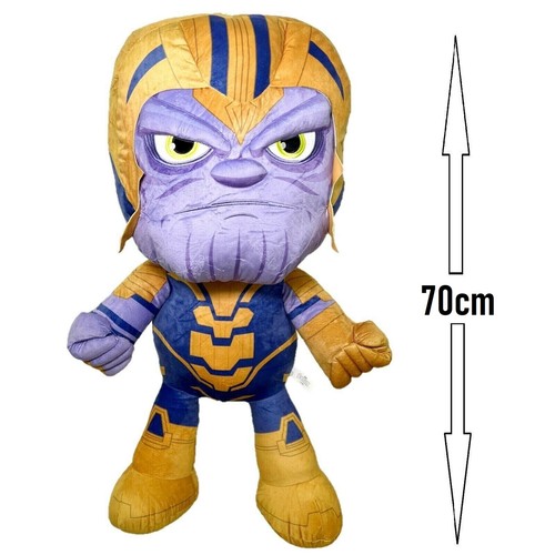 Peluche Gigante Hulk Spiderman Thanos 70cm Marvel Avengers Alta Qualità Velluto - Imagen 7 de 7
