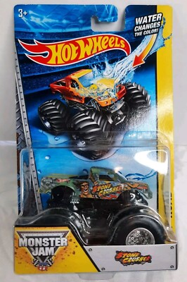 2013 Mattel Hot Wheels Monster Jam Color Shifters Edition Stone Crush Truck 1:64