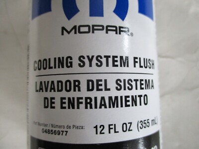 NEW OEM Mopar Engine Cooling System Flush Cleaner – 22oz. (04856977AB)