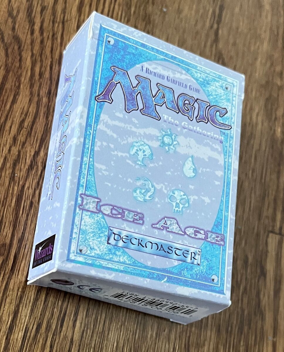MTG Ice Age - Deckmaster Starter Box EMPTY w/ Rule Book MTG Ice Age - Deckmaster Starter Box EMPTY w/ Rule Book