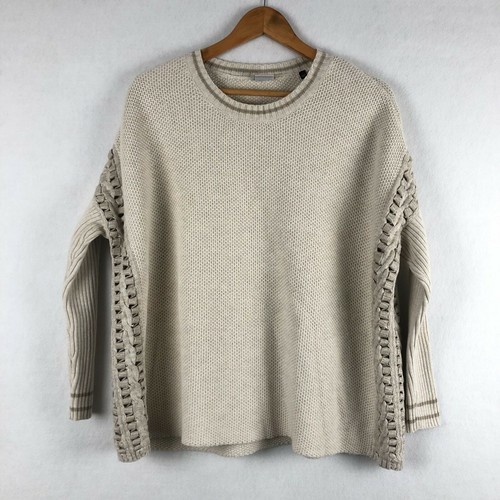 Beige Oversized Beige Knit Sweater | eBay