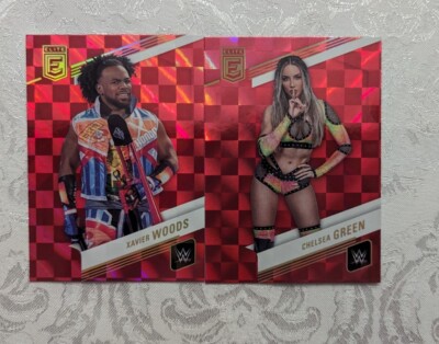 2023 Donruss Elite WWE Wrestling Red Checkerboard Set Parallel Insert You Pick