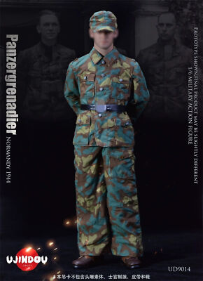 UD9014 1/6 Grenadier Normandy Soldier Camo. Uniform Clothing Suit