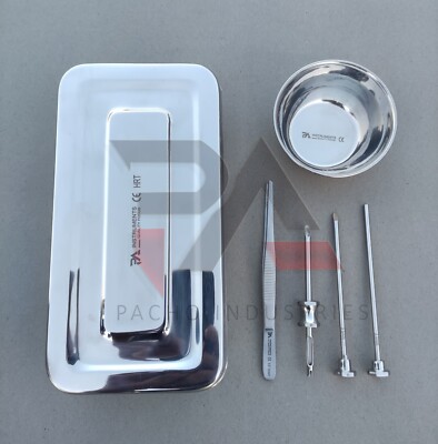 HRT Trocar 3,5 Mm Kit Inserimento Pellet Ricambio Ormone 1 Set - Foto 12