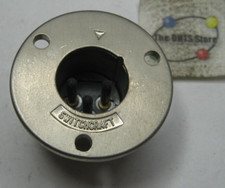 C3M XLR Connector Switchcraft 3 Pin Male Round Panel-Mount - NOS Qty 1