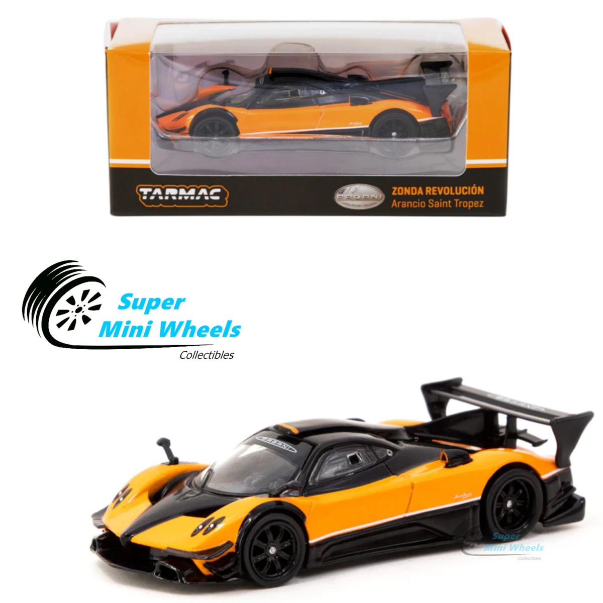 Tarmac Works 1/64 パガーニ Pagani Zonda R Tarmac Works 1/64 Scale Pagani Zonda R Nürburgring Lap Time
