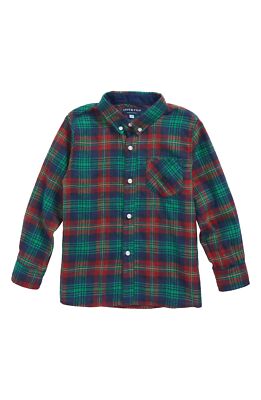 Andy & Evan 155531 Casual Plaid Woven Shirt Size 18-24M