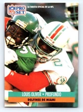 1991 Pro Set Spanish FRESH PULL #134 Louis Oliver