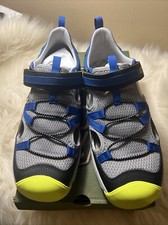 BNWB KEEN Motozoa Sandals Children Size 7/EU 39 Blue/Evening Primrose