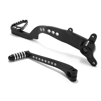 Forged Left Shift Lever Rear Foot Brake Pedal For Honda TRX450R TRX450ER 2004-14