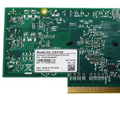 40GbE QSFP+ Dual Port CX314A Mellanox ConnectX-3 Pro EN PCIe 3.0x8