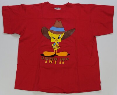 Rare Vintage GENUS Tweety Bird Looney Tunes Twy It Cow Girl