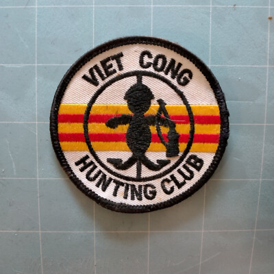 Viet Cong Hunting Club Patch size 3x3