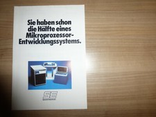 Millennium Systems Mikrosystem-Emulator SE 9508 Rarit&auml;t Sammler Katalog Prospekt