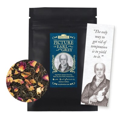 The Picture of Earl Grey Oscar Wilde Loose Leaf Tea Pouch NovelTeas (2 ounces)