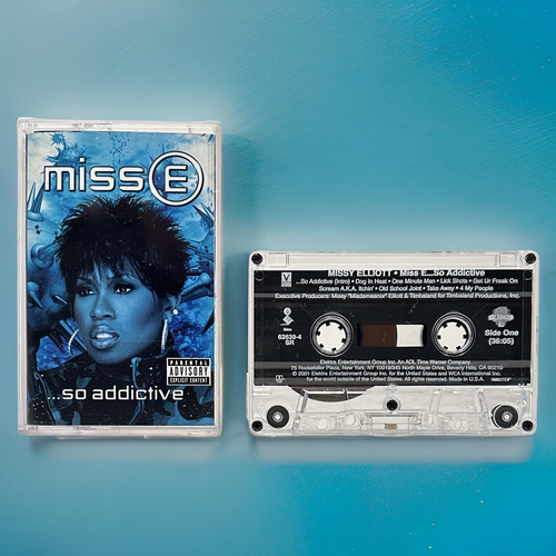 •MISSY ELLIOTT ~ MISS E…SO ADDICTIVE• ~2001 OG PRESSING~ (CASSETTE TAPE) - Picture 2 of 6