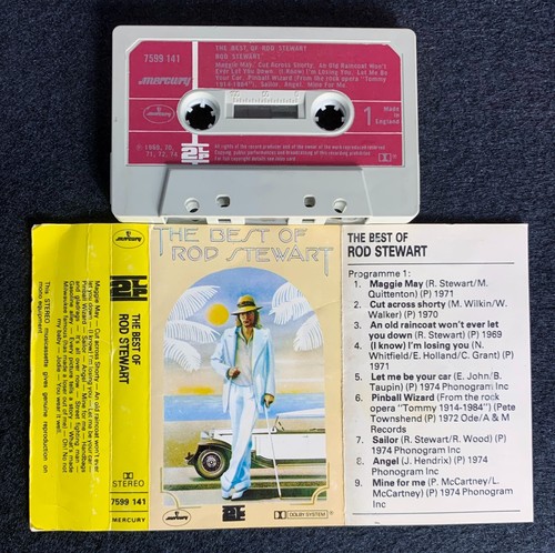 Rod Stewart – The Best Of Rod Stewart, UK Cassette - Picture 2 of 4