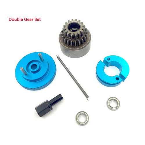 Metal Clutch Gear Engine Flywheel Parts for HSP 94108 94122 Oil 1:10 RC Truck - Picture 4 of 6