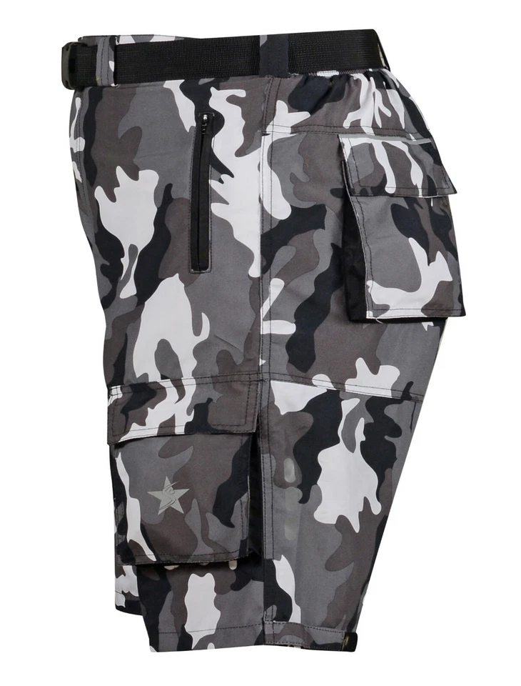 MTB Cycling Shorts Off Road Bike Coolmax Anti Bac Padded Liner Baggy Knicks - Image 2 of 4