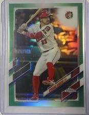 2021 Chrome NPB Nippon Japan Green Refractor /99 Ryosuke Kikuchi #12